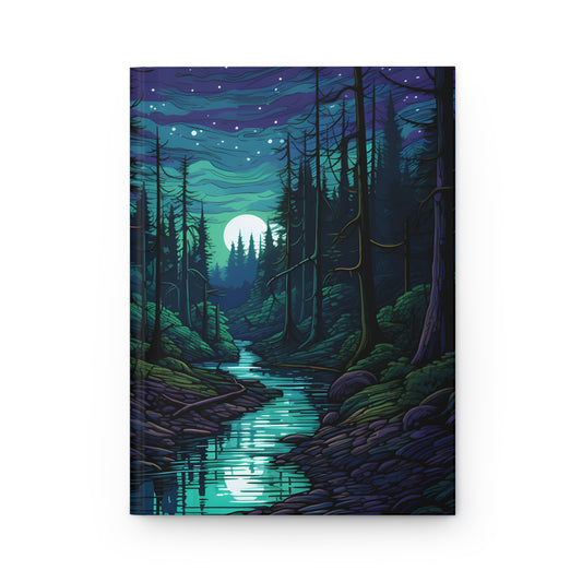 midnight forest journal front